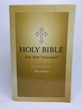 Holy Bible The New Testament EASY TO READ King James Version