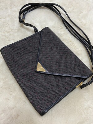 Yves Saint Laurent YSL Shoulder bag Purse Leather Authentic h54 | eBay