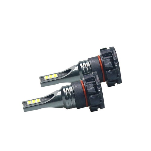 2x 5202 H16 White LED Bulbs SMD 3030 Fog Driving Light Super Bright 6000K - Imagen 6 de 12