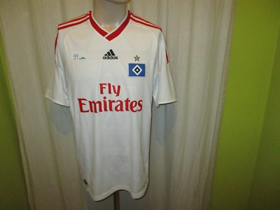 Hamburger SV Original Adidas Heim Trikot 2009/10 ''Fly Emirates'' Gr.M