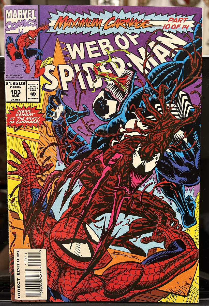 Maximum Carnage Comic part 1,2,4,5,6,7,10,11,12,13 Spectacular