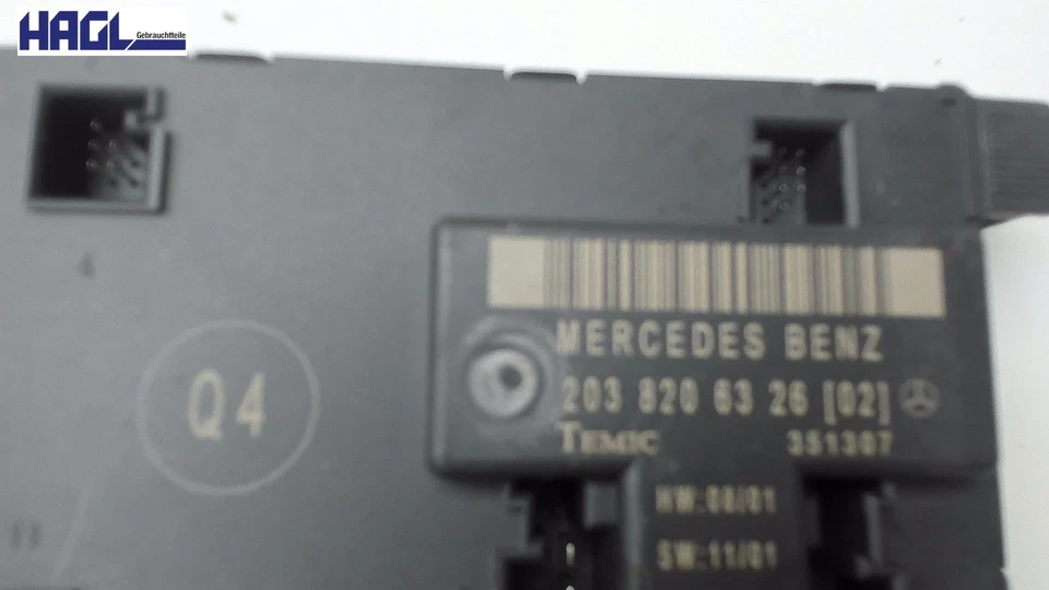 Centralina Porta Davanti SX 2038206326 Mercedes-Benz C 180 Sportcoupe 203 Coupé - Immagine 3 di 4
