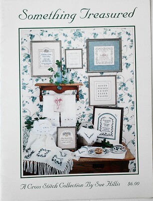 Sue Hillis Something Treasured Cross Stitch Collection Chart Leaflet