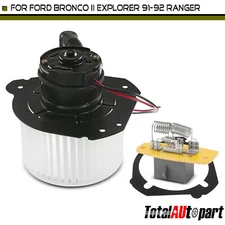 HVAC Blower Motor & Resistor Kit for Ford Bronco II Explorer 91-92 Ranger Front