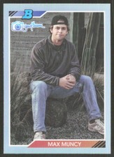 2023 3645B Bowman's Best 1992 Bowman by Randy Johnson Max Muncy Oakland