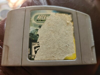 Asteroids Hyper 64 (Nintendo N64, 1999) Authentic Game 