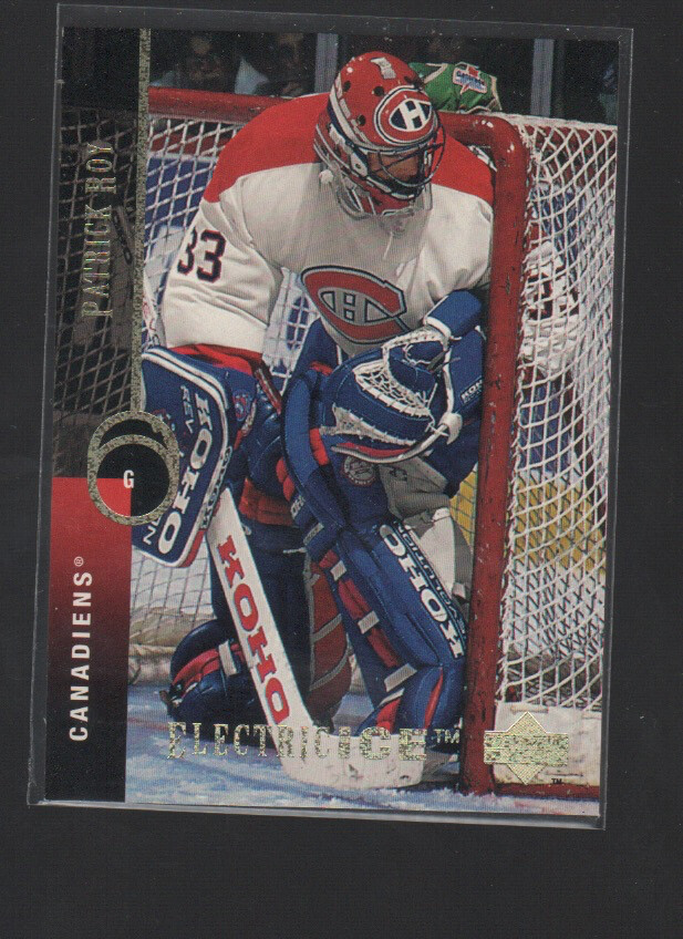 PATRICK ROY 1994-95 UPPER DECK ELECTRIC ICE CARD #121
