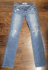 Abercrombie  Fitch Jeans Womens 0R W25 L33 The A F Skinny Medium Wash Denim