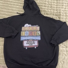 Luke Combs Welcomes You To Middle Of Somewhere Tour Hoodie Pullover Size 2X