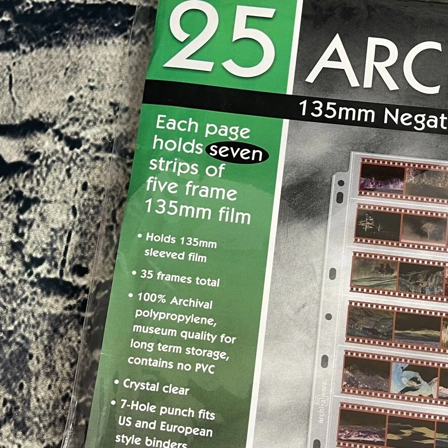 LINECO Carga Lateral 7 Bolsillos 135MM Negativo Páginas de Archivo Artículos de Archivo Foto 3 de 4