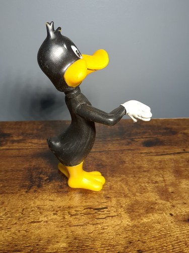 Warner Bros Daffy Duck Plastic Figure Moveable Head Arms 1978 Used Condition - Picture 7 of 9