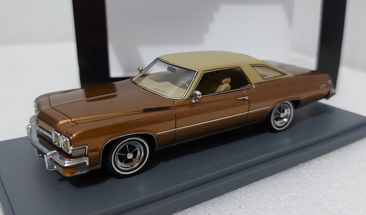 Buick LeSabre HT Coupe 1974 Brown Met Beige 1:43 Neo NEO44120 RARE
