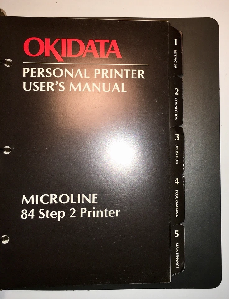 Okidata Microline 84 Step 2 Printer Manual - Image 3 of 4