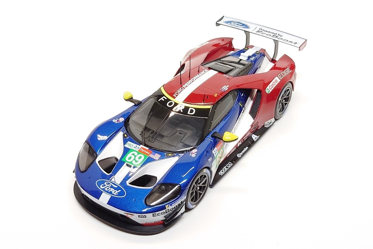1/18 フォードGT ミニカー 1/18 フォード GT 2019 #69 ル マン 24時間レース