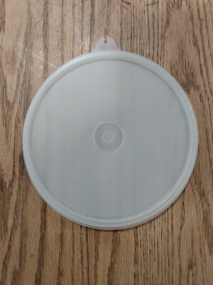Vintage Tupperware Round Replacement Lid #227-44 clear 
