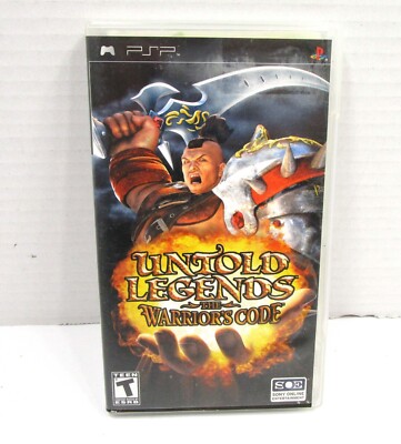 北米版 PSP Untold Legends Untold Legends - The Warrior's Code - Sony PlayStation