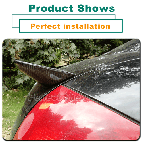 Carbon Heckspoiler Ansatz Passt für Audi TT 8N Spoiler Heckflügel Dachspoiler V6 - Bild 14 von 17