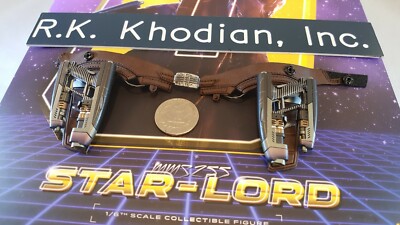 Hot Toys MMS255 GOTG VOL.1 STAR LORD 1/6 figure's gun belt holster & 2 BLASTERS