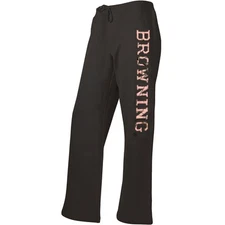 Browning Black Sweats Sweatpants, Lounge Pants - Realtree Pink Camo Camouflage
