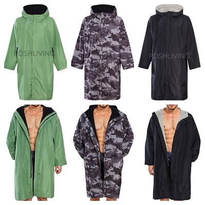 Changing Robe Adult Waterproof Outdoor Fleece Lined Windproof Quick Dry ...