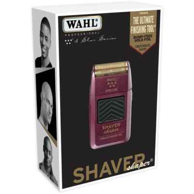Wahl WA8061-100 5 Star Series Rechargeable Shaver/Shaper-RED
