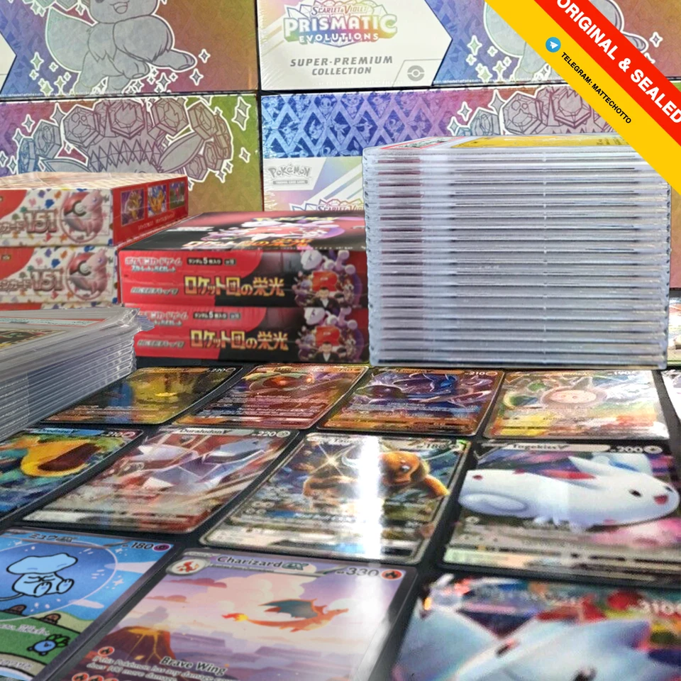 Pokemon MYSTERY BOX / ENG-JAP / Booster Pack, Booster Box, PSA Graded, Card Lot