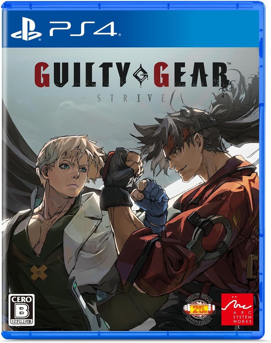 PS4 Guilty Gear Strive GG 25th Anniversary Box Sony