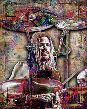 TAYLOR HAWKINS FOO FIGHTERS 16x20in Poster Taylor Tribute Print Free Shipping US