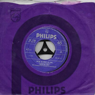 Madeline Bell We're So Much In Love UK 45 7'' single +How Much Do I Love You
