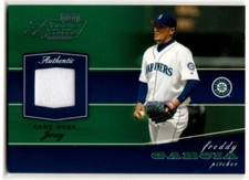 2002 Playoff Piece of the Game Baseball Freddy Garcia JERSEY MARINERS
