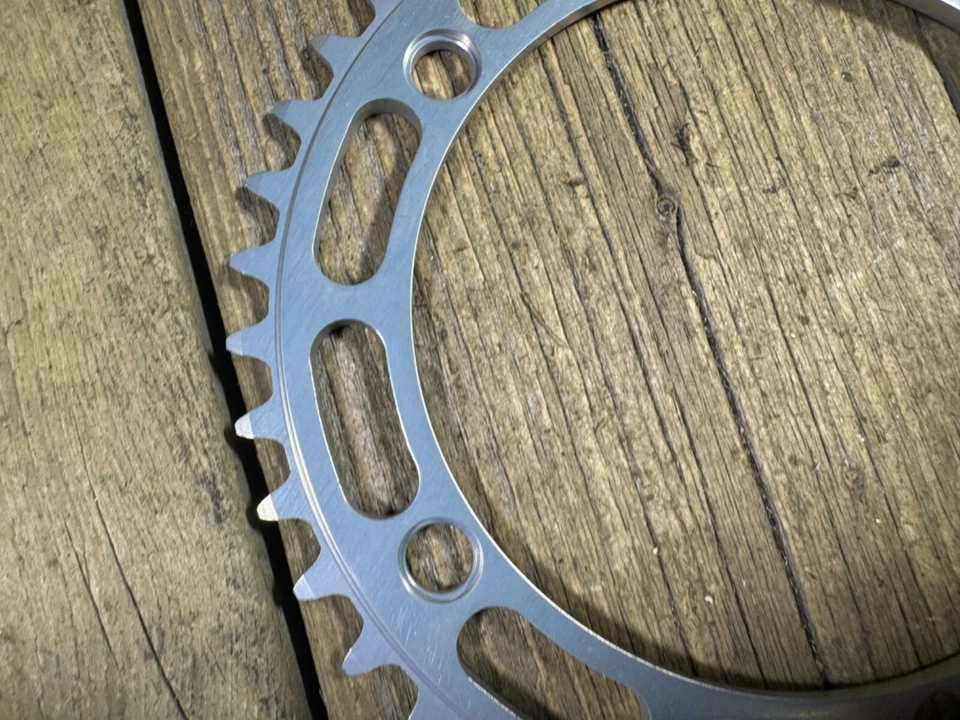 SHIMANO Chainring 41T Fixie Track Old School BMX 5 Arm 130 BCD Japan Vintage - Image 3 of 4