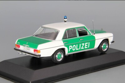 1/43 MERCEDES-BENZ 200 W115 LIMOUSINE POLIZEI 1973 MINICHAMPS