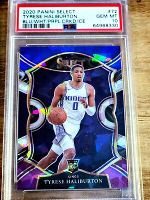 その他 PSA10 Tyrese Haliburton RC Lottery NBA TYRESE HALIBURTON 2020 MOSAIC #258 REACTIVE YELLOW ROOKIE RC