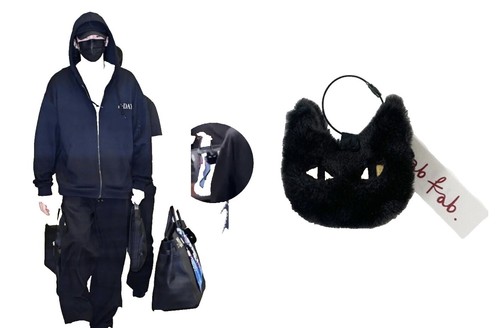 Kipling City Pack S Cobra Diva Print Backpack + Faux Fur  display picture 2