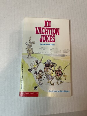 Books: 101 Vacation Jokes by Jovial Bob Stine, circa 1990