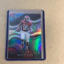 Treylon Burks 2022 Select Draft Picks Unstoppable Silver Prizm! #US-TB A-55