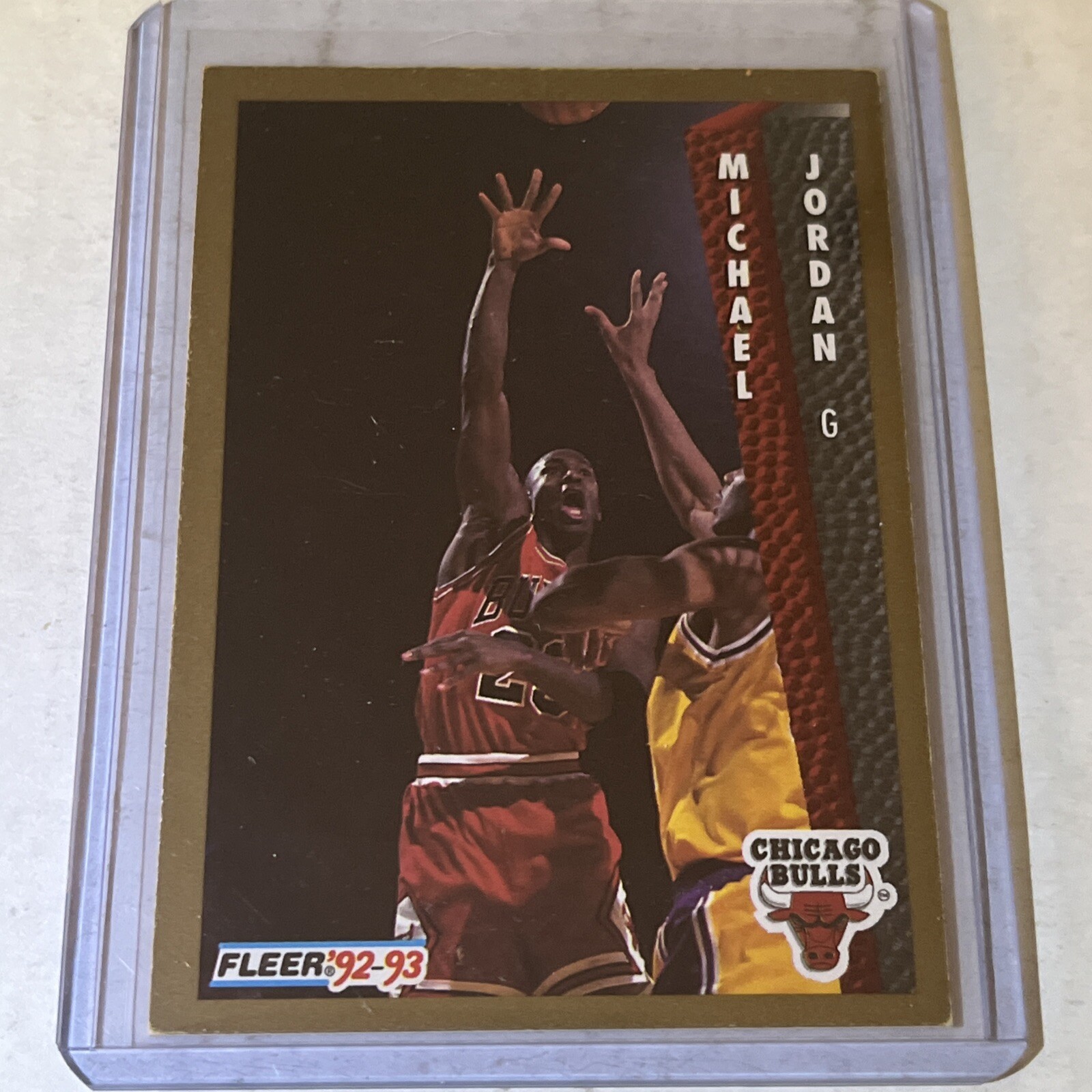 1992-93 Fleer #32 Michael Jordan Chicago Bulls