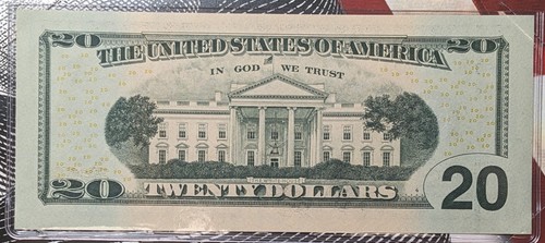 Billete único de 20 dólares Cleveland 2004 nuevo color de dinero genial número de serie #1292 A - Imagen 2 de 6