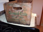 VINTAGE CLICQUOT PALE CLUB SODA WOODEN CRATE — photo 2