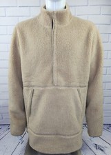 Nike Yoga Sherpa Fleece Pullover Jacket - Mens Size Large DD2182-247 