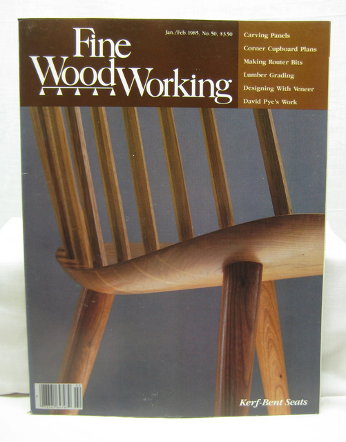 Fine Woodworking Magazine No 50 Jan Feb 1985 free shipping 