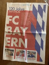 Journal TZ Weekend, 120 ans du Bayern Munich, pages spéciales