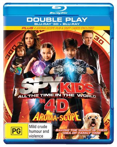 Spy Kids 4-All the Time in the World-4Dx3d + 2D Blu-ray : with