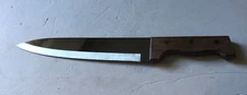 Pierre Santini 9" Chef Knife With Large Wood Handle From Japan Full Tang