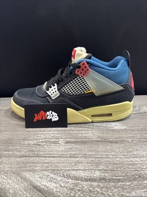 Size 9.5 - Jordan 4 Retro x Union LA Mid Off Noir