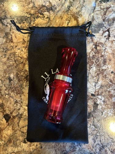 JJ Lares Hybrid Duck Call Trans Red