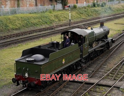 FOTO 7828 ODNEY MANOR GWR MANOR CLASS 4-6-0 BACKING DOWN LOUGHBOROUGH 131024