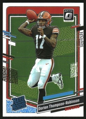 2023 Donruss Optic #225 Dorian Thompson-Robinson RR RC - FB
