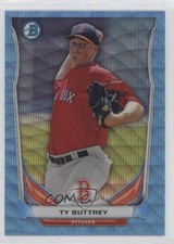 2014 Bowman Prospects Chrome Blue Wave Refractor Ty Buttrey #BCP30 fm0