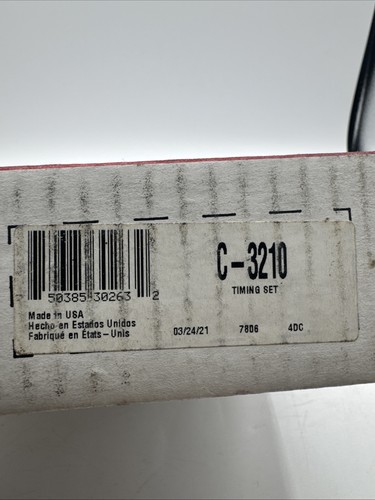 Juego de cadena de distribución y engranajes Cloyes C-3210 individual sin rodillo acero de alta resistencia - Imagen 2 de 2